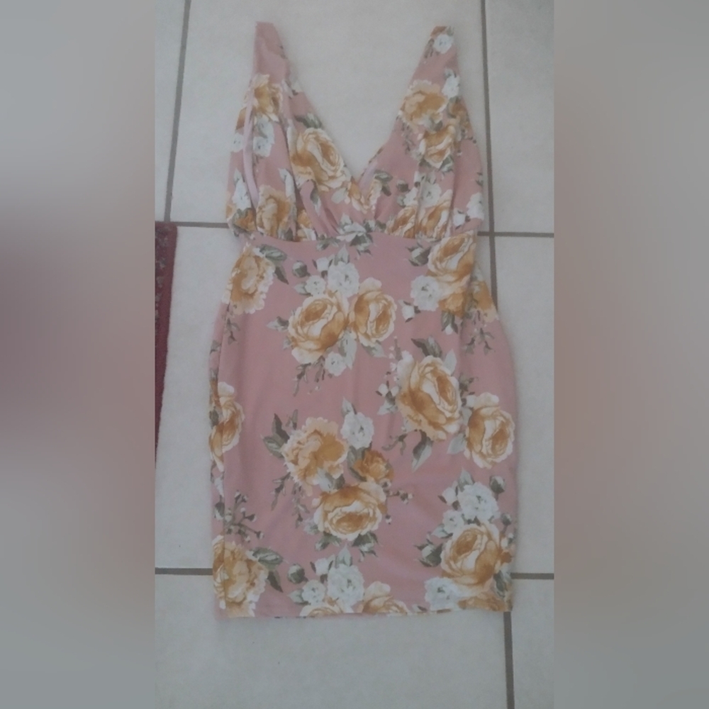 Floral Bodycon Dress